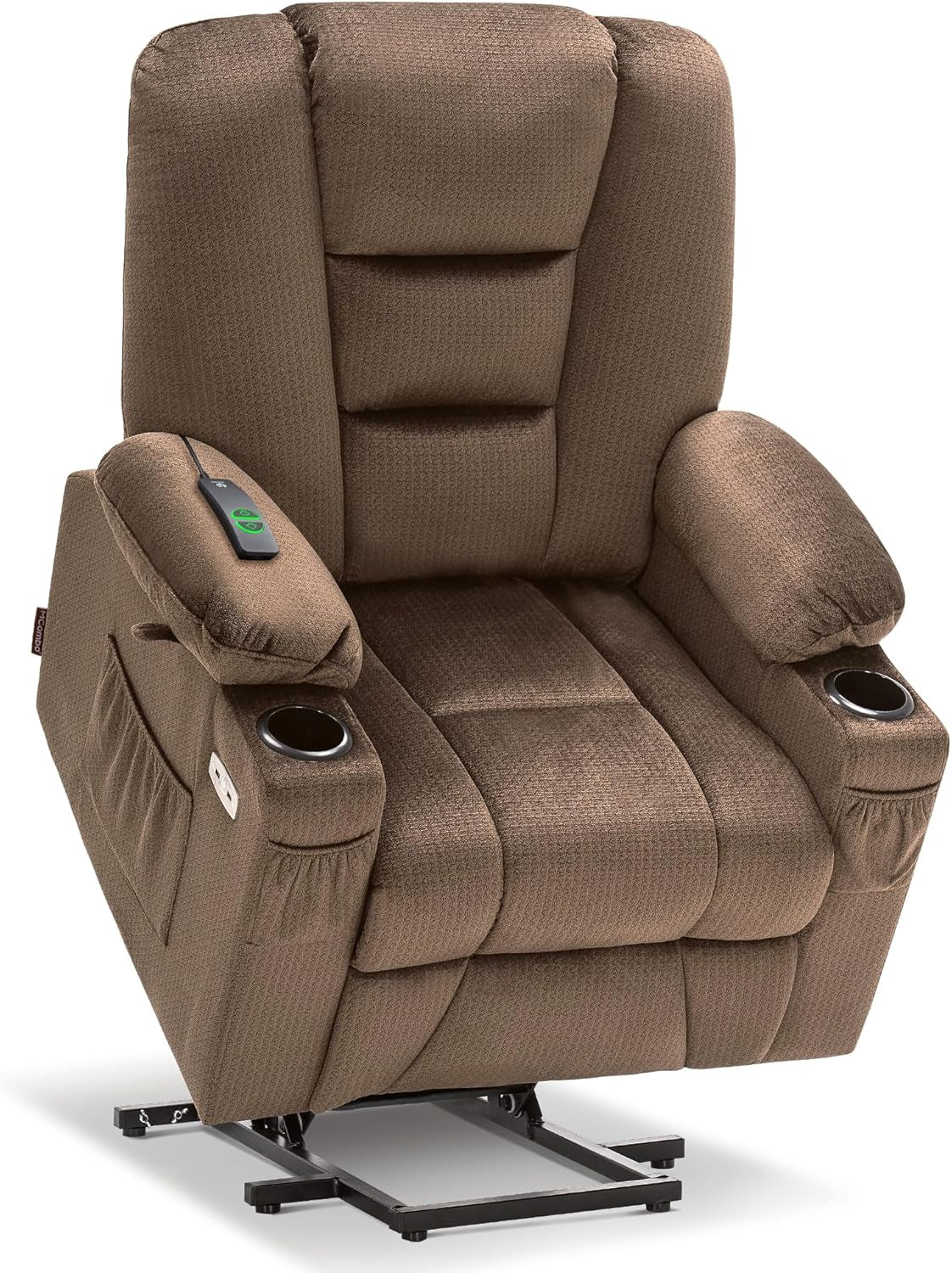 Power Lift Recliner Chair with Massage and Heat for Elderly People,