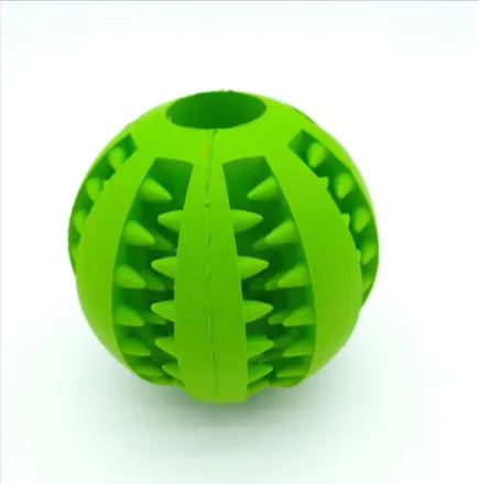 Interactive Rubber Slow Feeder Dog Ball