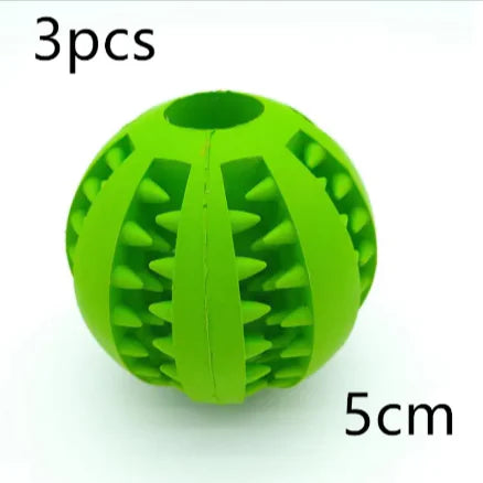 Interactive Rubber Slow Feeder Dog Ball