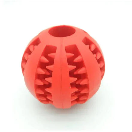 Interactive Rubber Slow Feeder Dog Ball