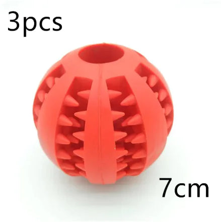 Interactive Rubber Slow Feeder Dog Ball