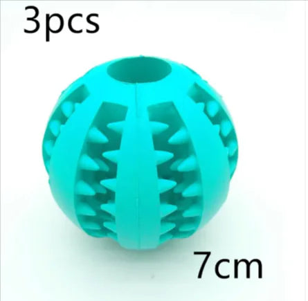 Interactive Rubber Slow Feeder Dog Ball